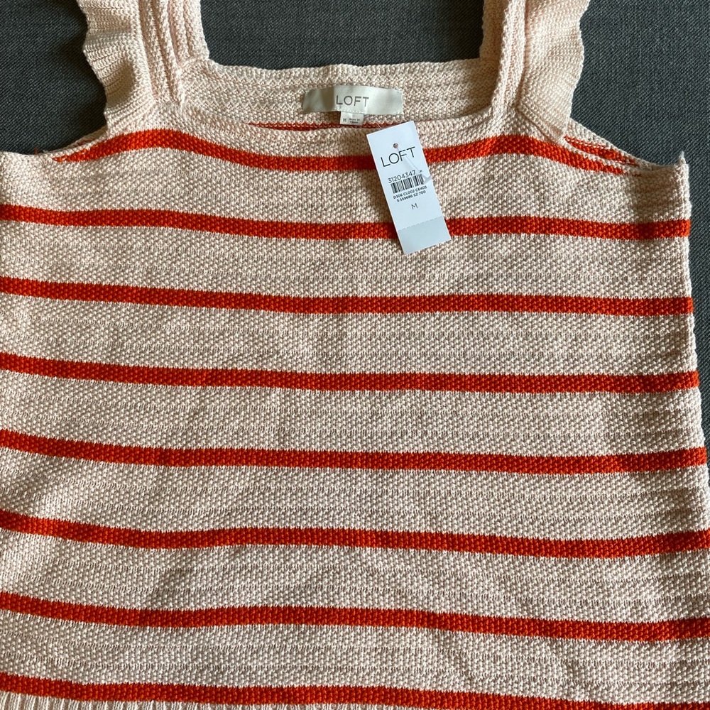LOFT NWT Sweater Tank Medium